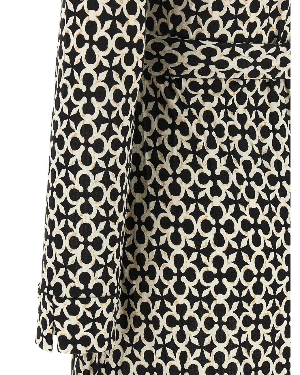 Diane von Furstenberg Black 'Jeanne' Dress