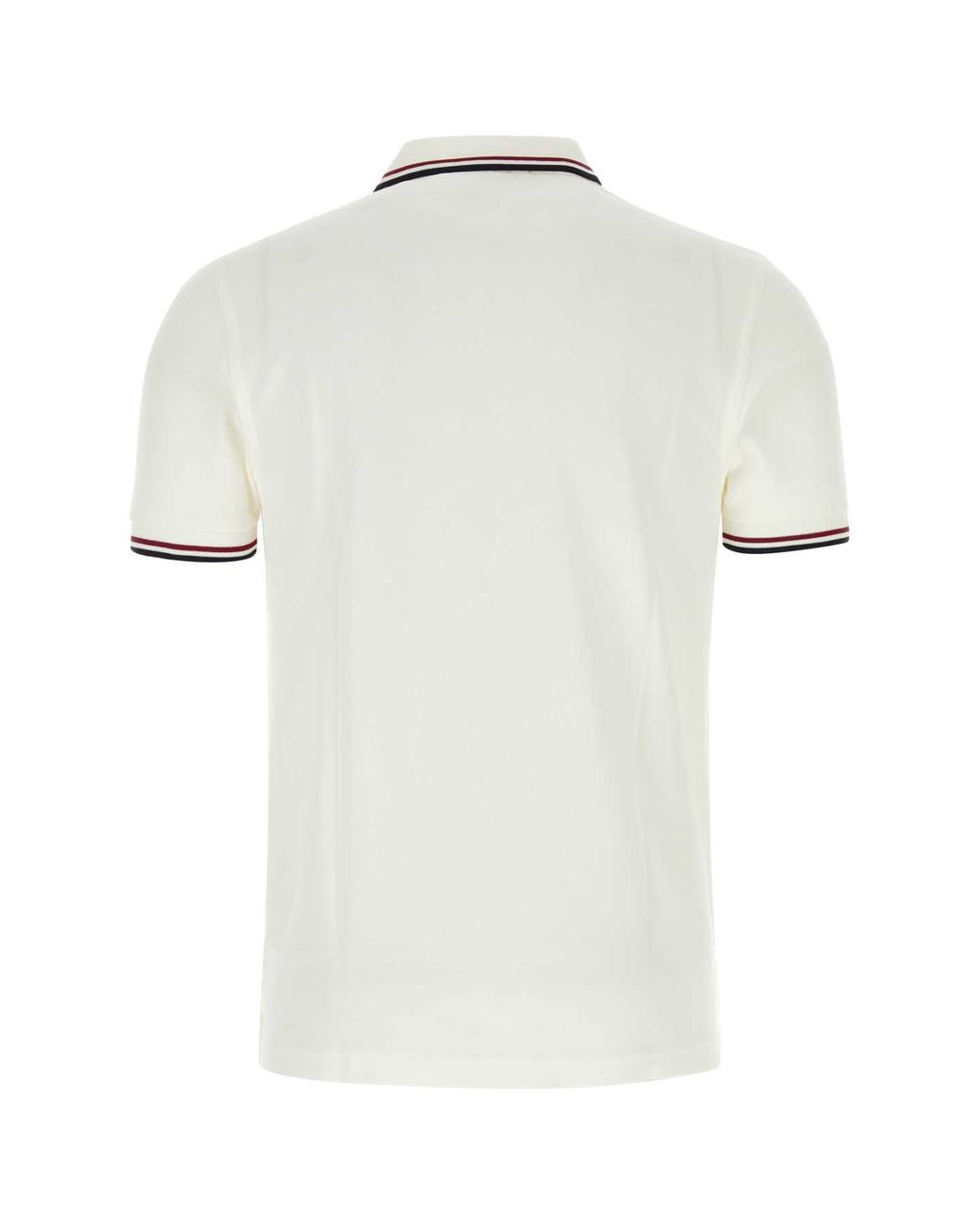 Fred Perry White Cotton Piqué Polo Shirt for men