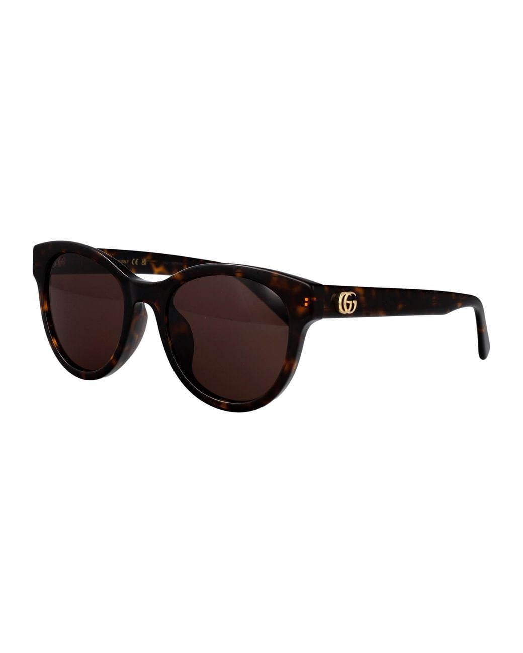 Gucci Brown Havana-Havana- Acetate Sunglasses
