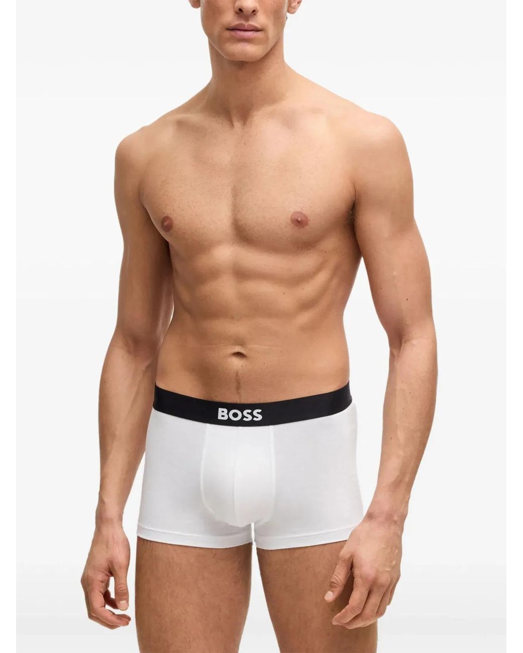 Boss White Boxer for men