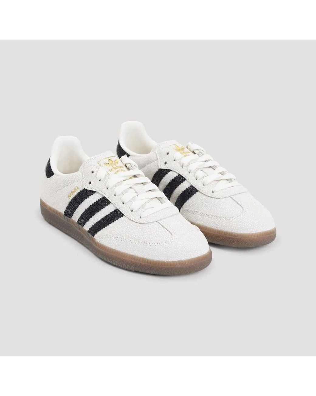 Adidas Originals Brown Samba Sneakers