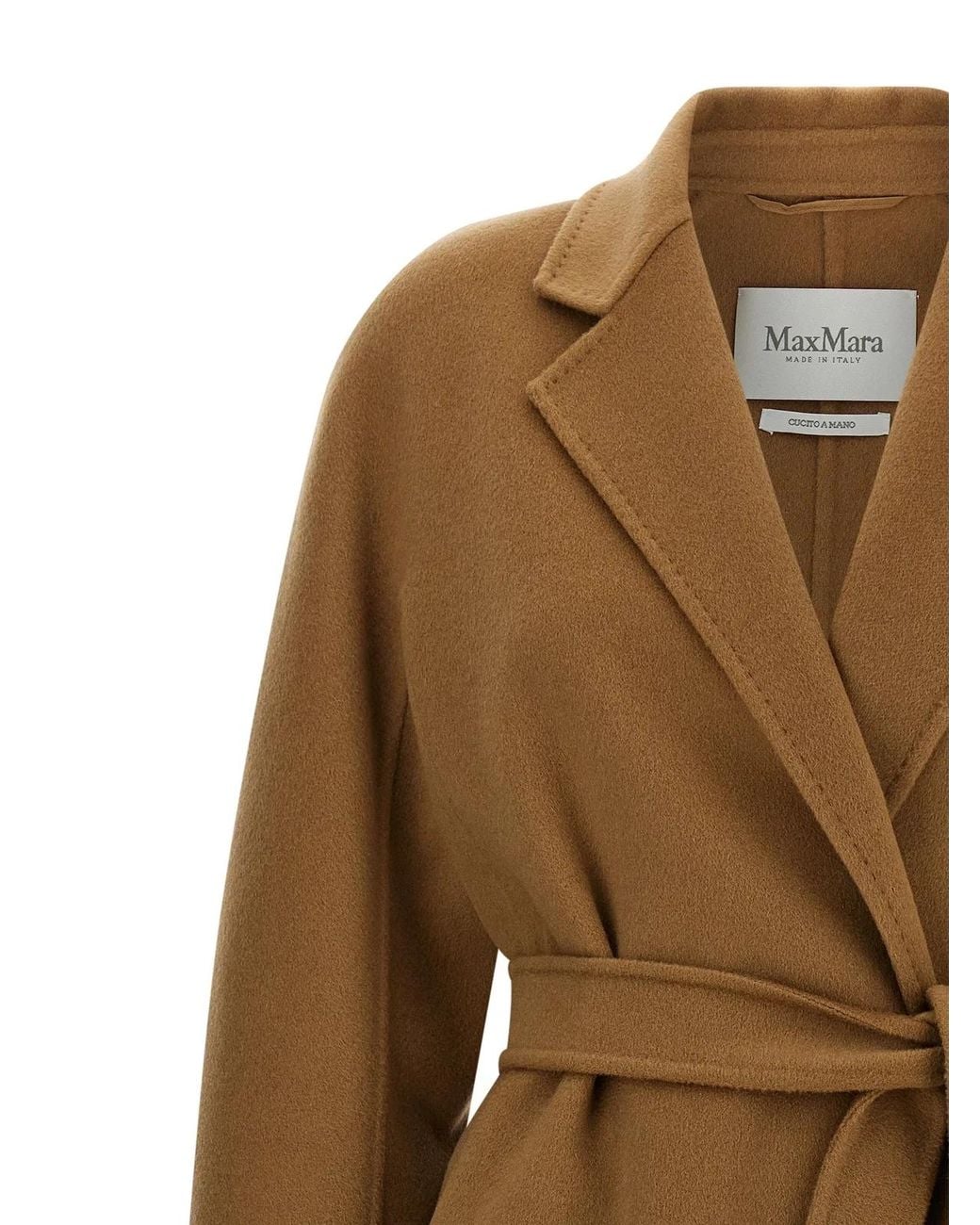 Max Mara Natural Pure Cashmere Coat