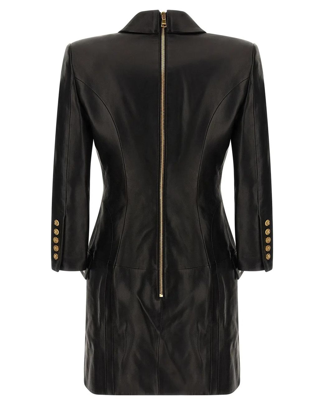 Balmain Black Blazer Dress