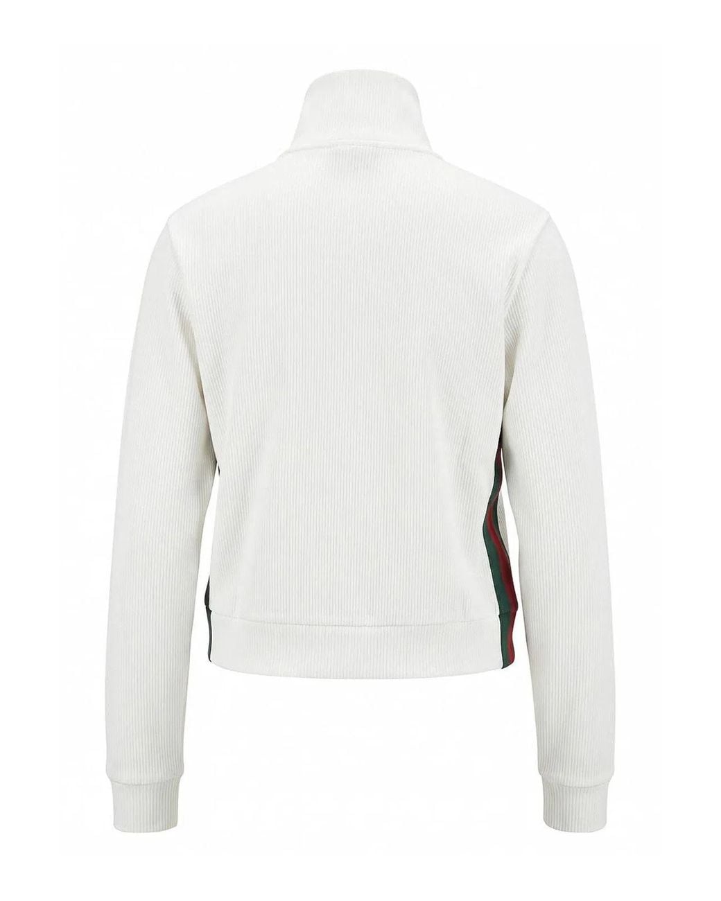 Gucci White Zip Sweatshirt