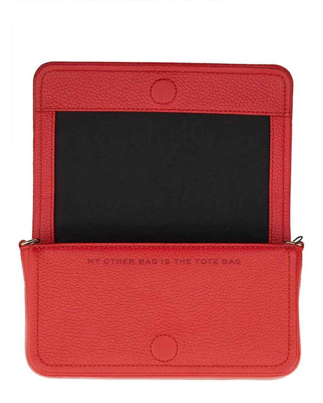 Marc Jacobs Red The Leather Mini Bag
