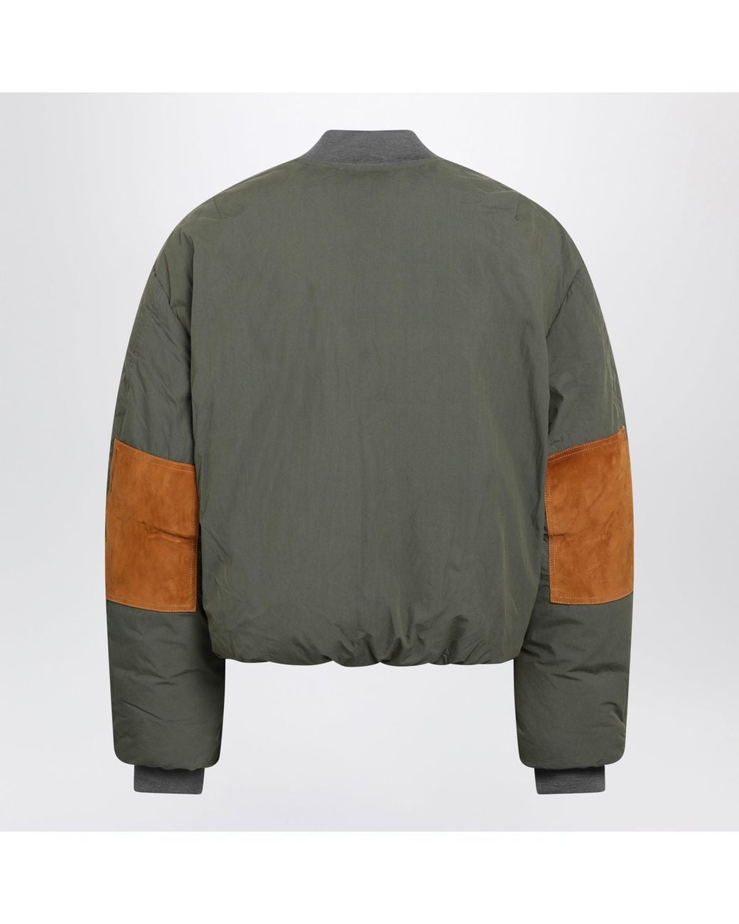 Acne Green Cedar Technical Poplin Down-Filled Bomber Jacket for men