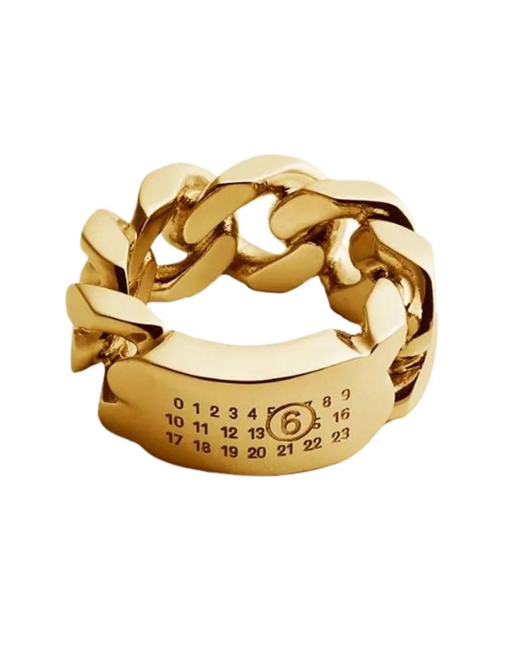 MM6 by Maison Margiela Metallic Tone Chain Link Accessory