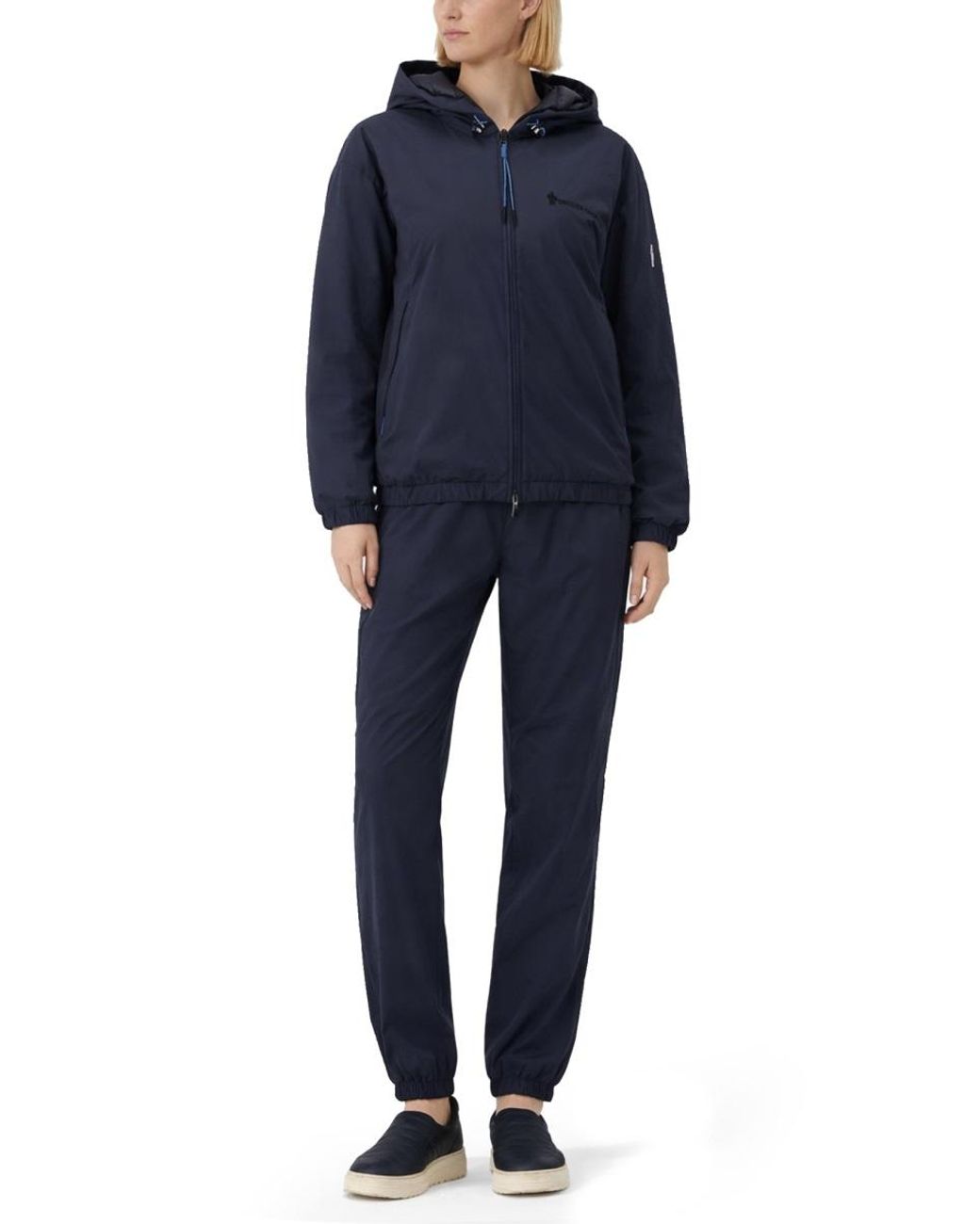 Moncler Blue Bomber Jacket Berguns
