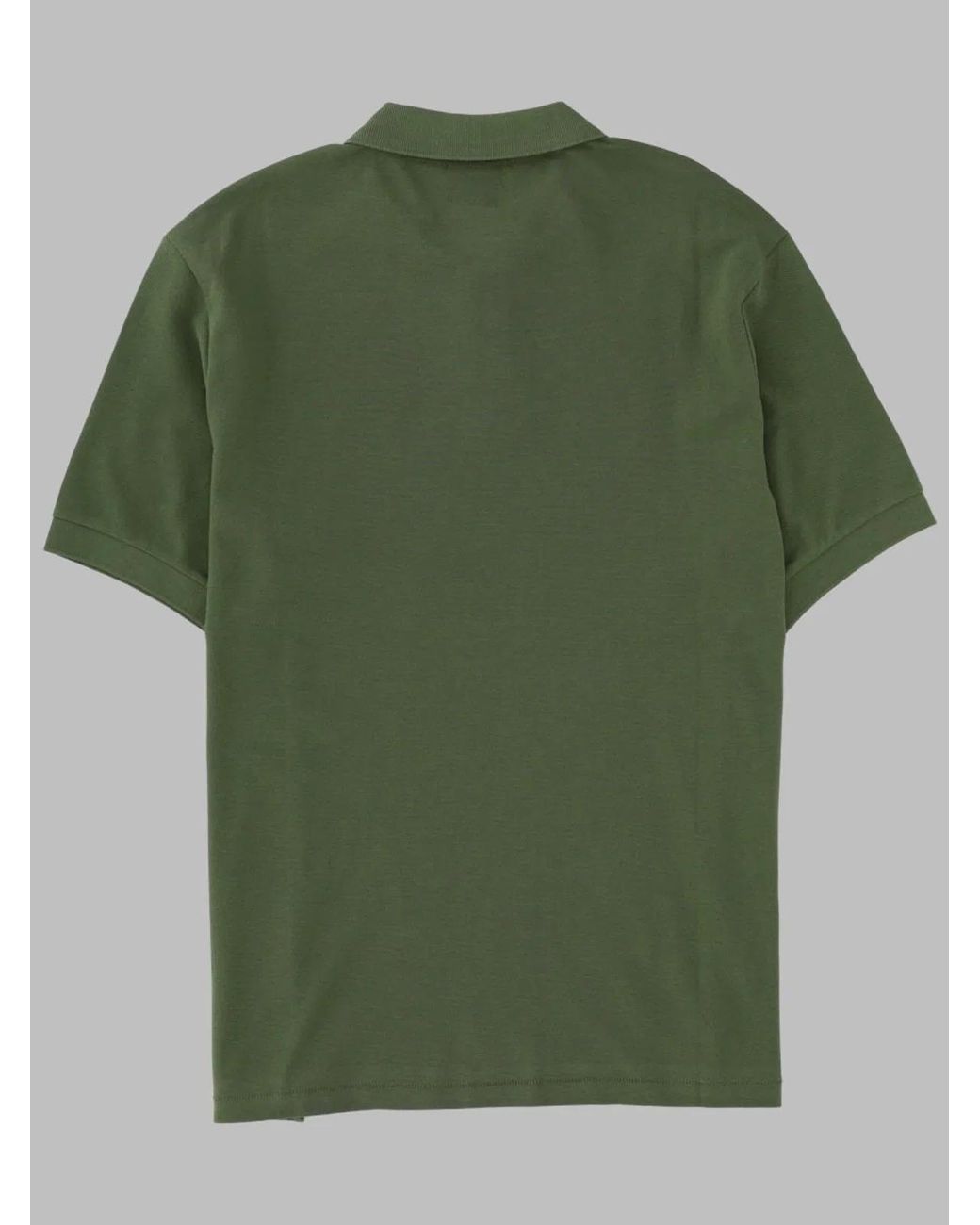 Paul Smith Green Organic Cotton Polo Shirt for men