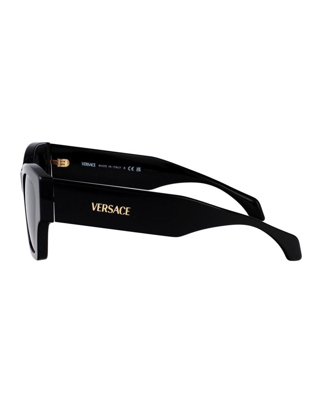 Versace Black Acetate Sunglasses