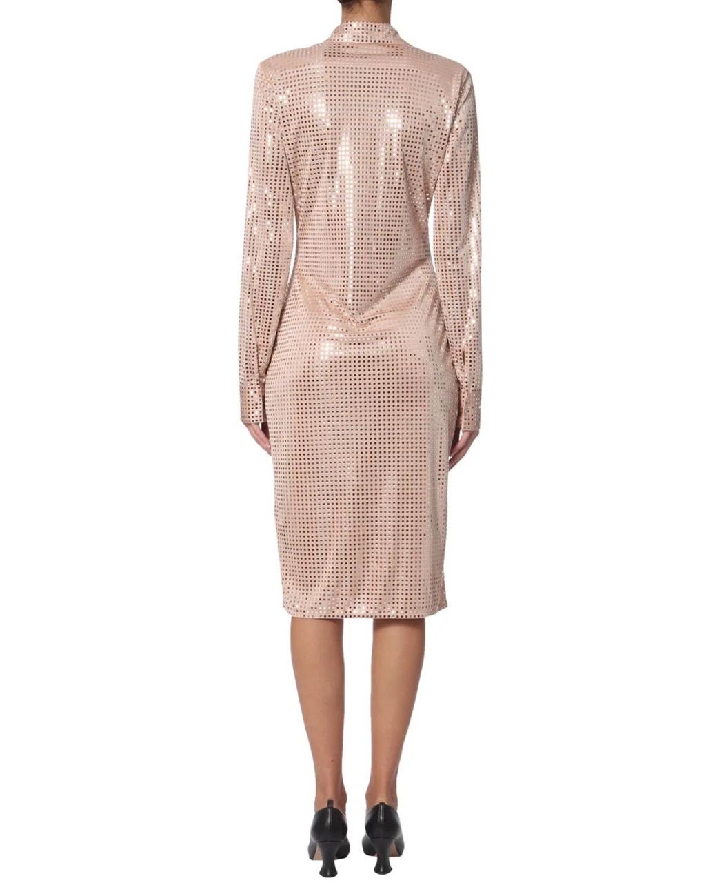 Bottega Veneta Pink Shirt Dress