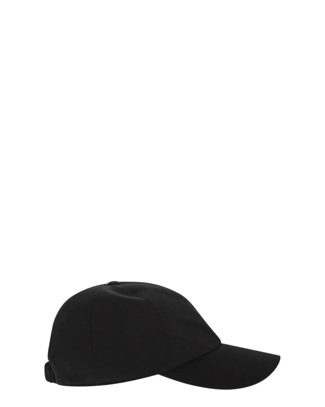 Premiata Black Baseball Cap With Embroidered Logo