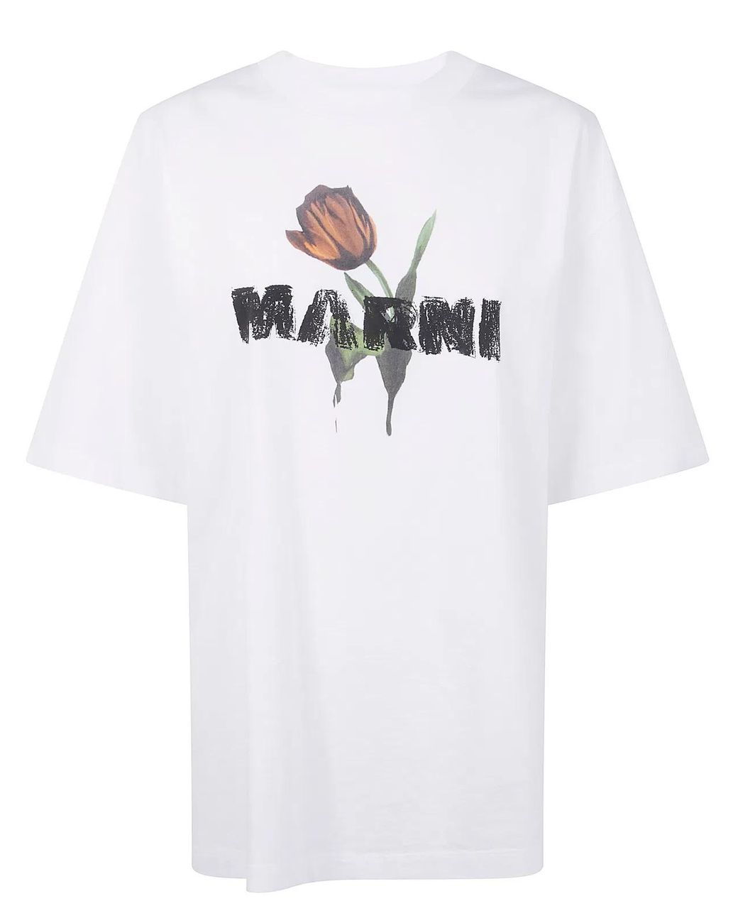 Marni White T-Shirt By