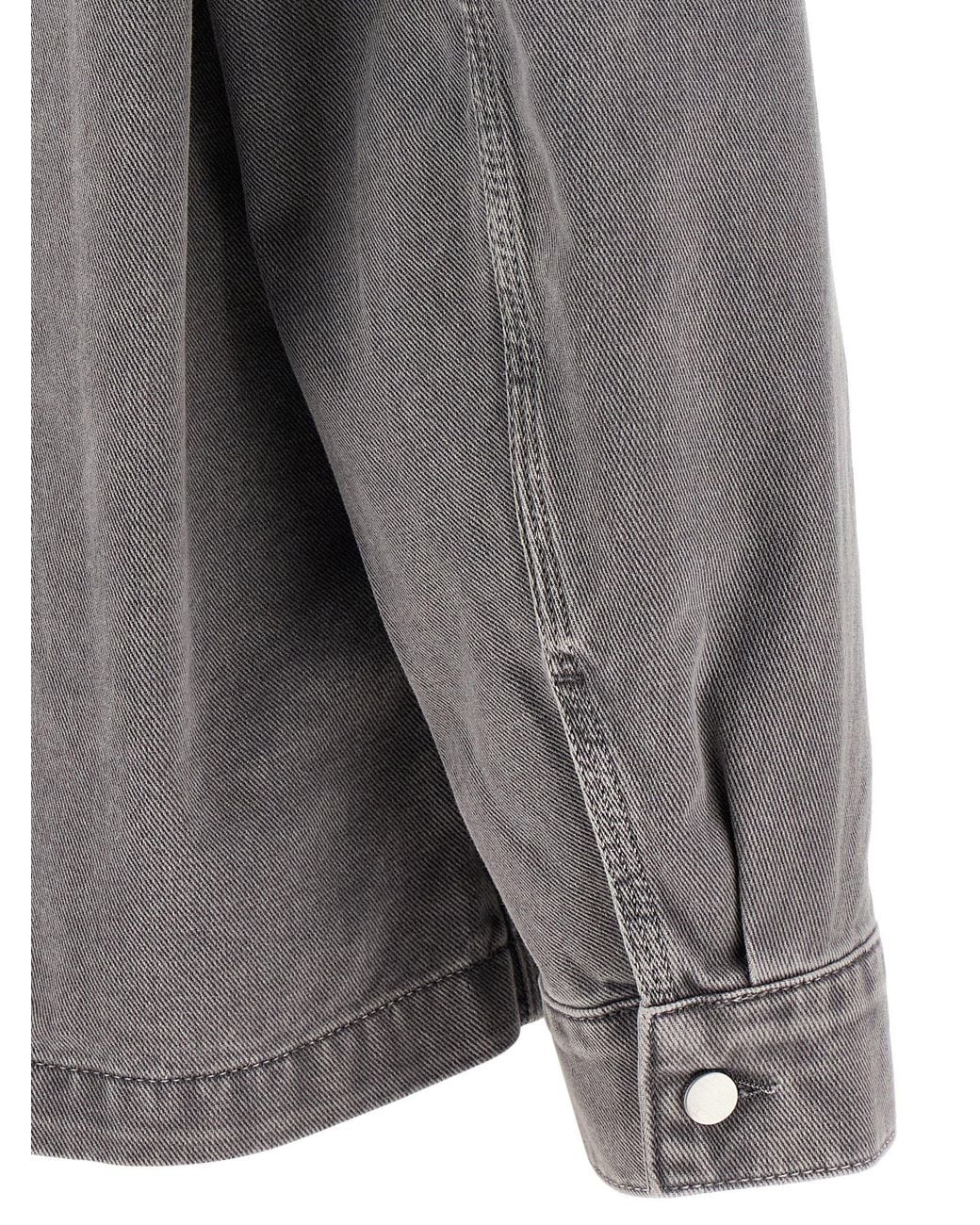 Lemaire Gray 'Workwear' Overshirt for men
