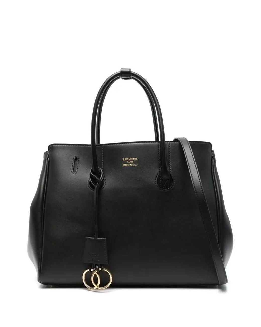 Balenciaga Black Carry All Hampton Bag