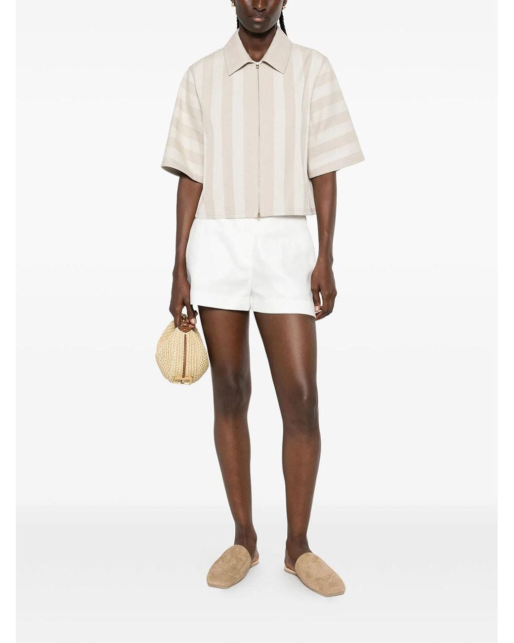 Fendi White Giacca
