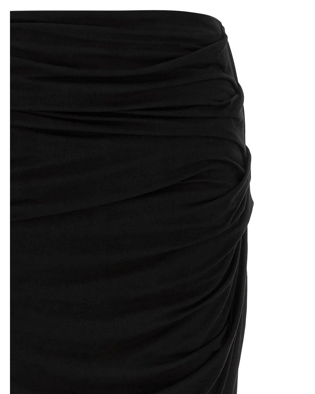 Entire studios Black 'Drape' Skirt