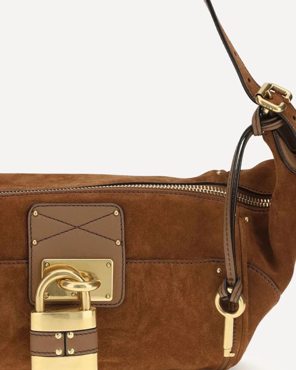 Chloé White Paddington Shoulder Bag