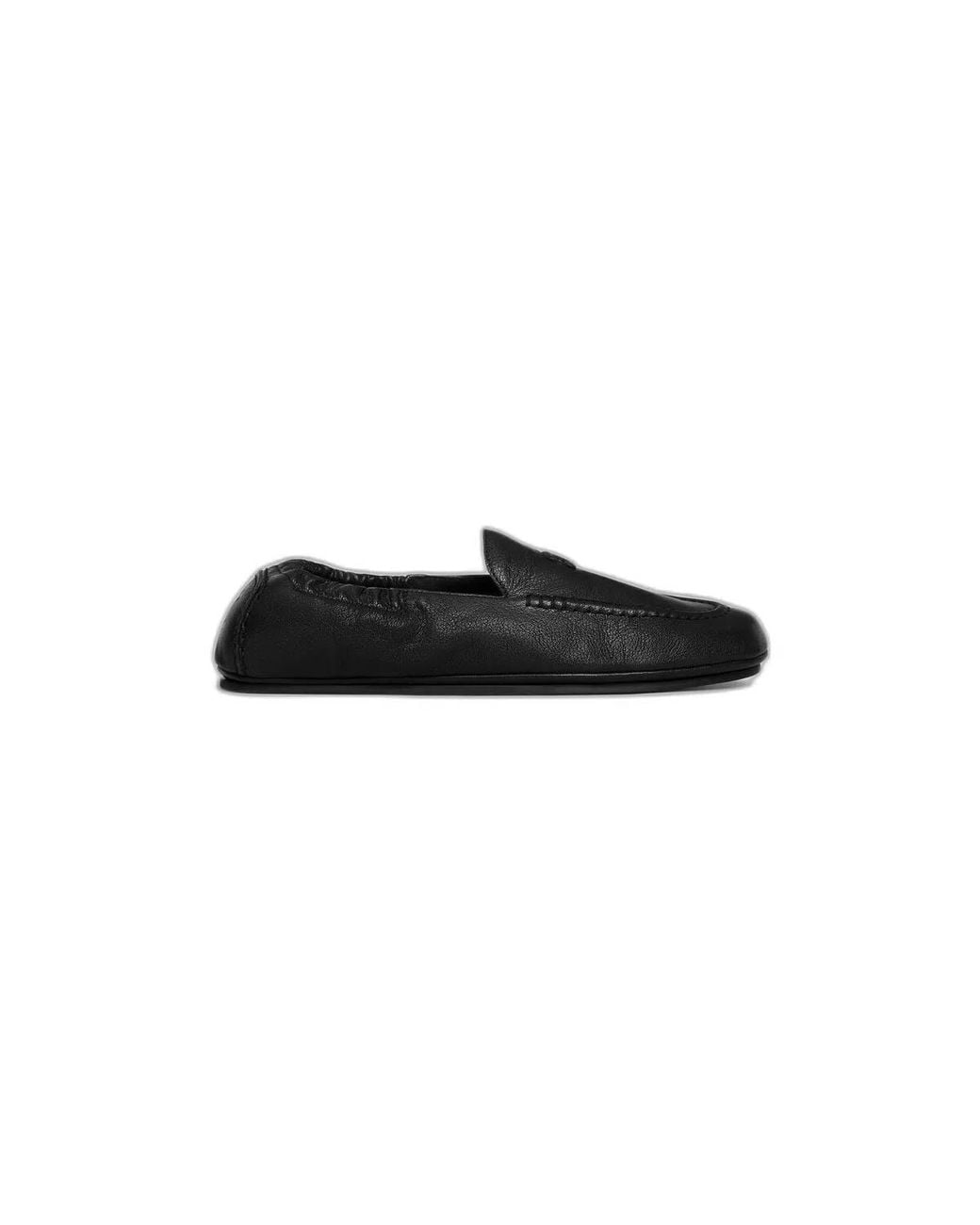 Céline Black Adam Goat Leather Loafers for men