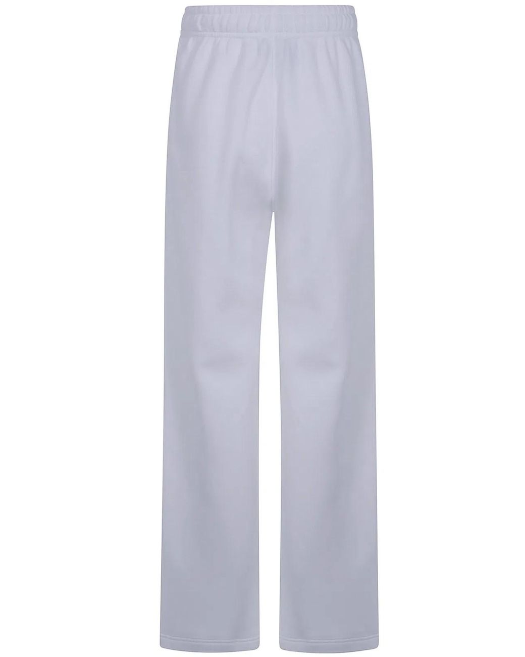 Polo Ralph Lauren White Knit Open Bottom Sweatpants