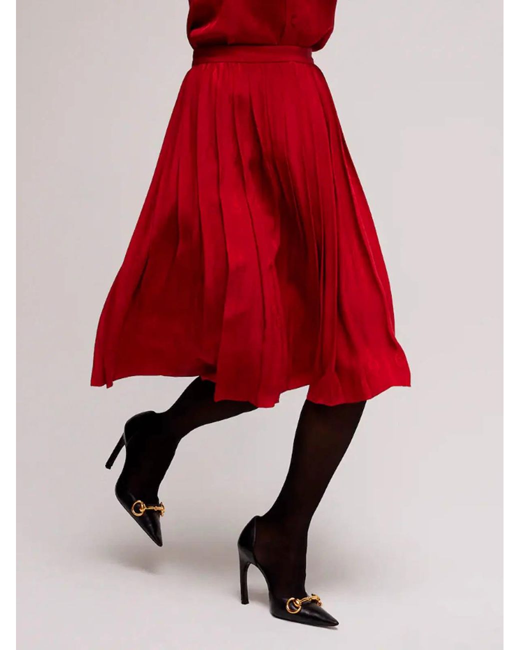 Gucci Red Skirt