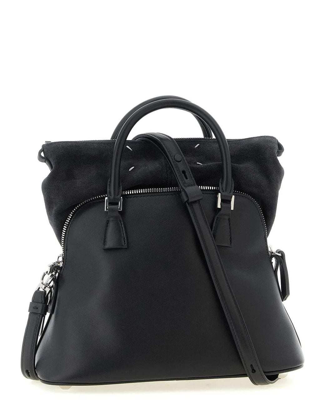 Maison Margiela Black '5Ac Soft' Mini Shoulder Bag