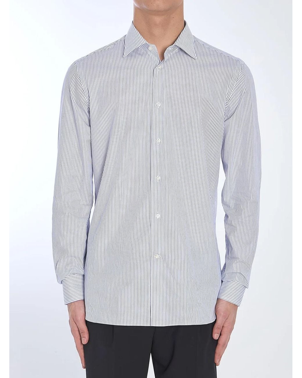 Borriello White Spaccanapoli Shirt for men