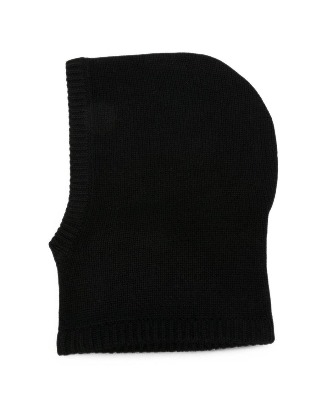 Soft Goat Black Cashmere Balaclava