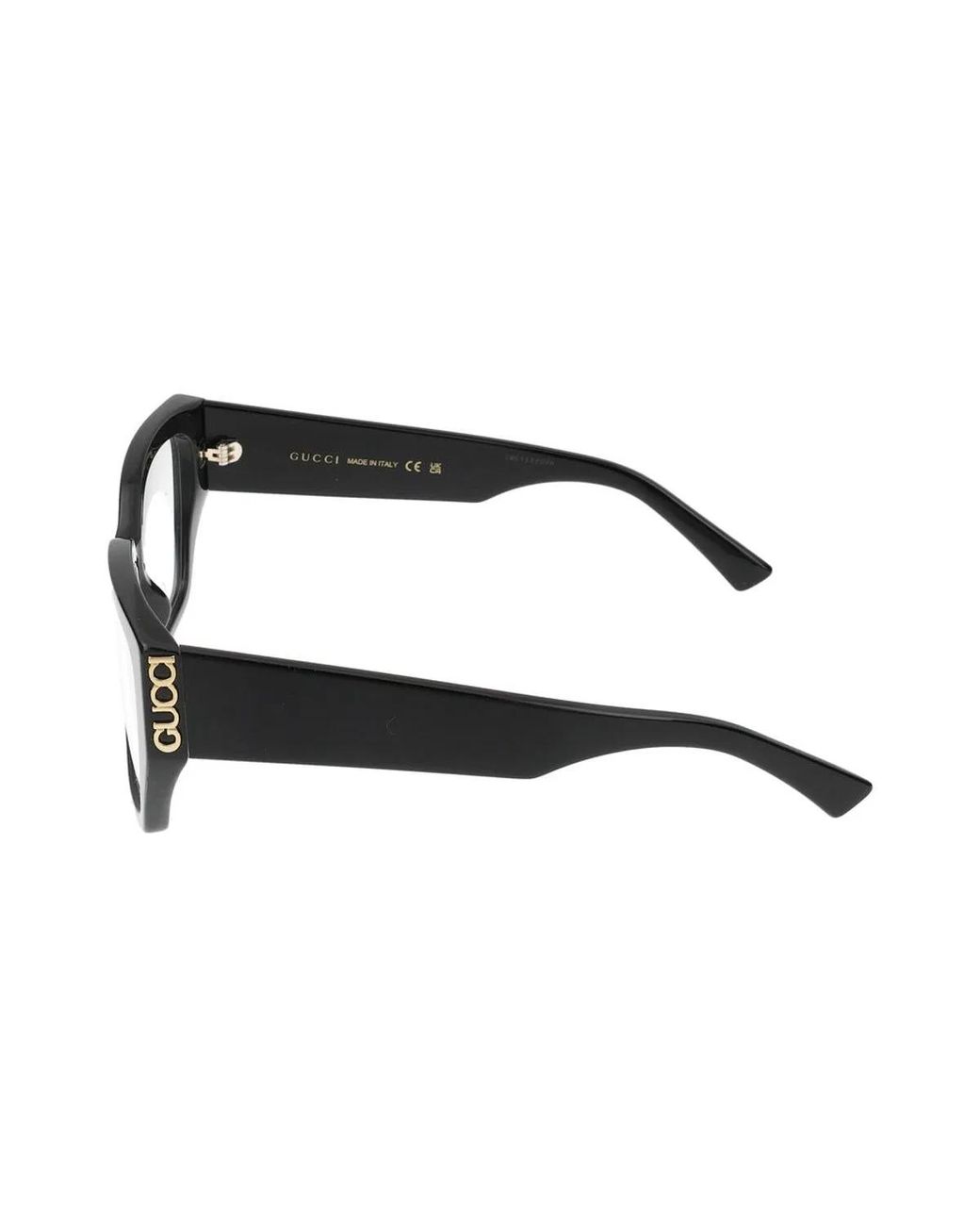 Gucci Black Eyeglasses Gg2042O 001 Transpare/18/140