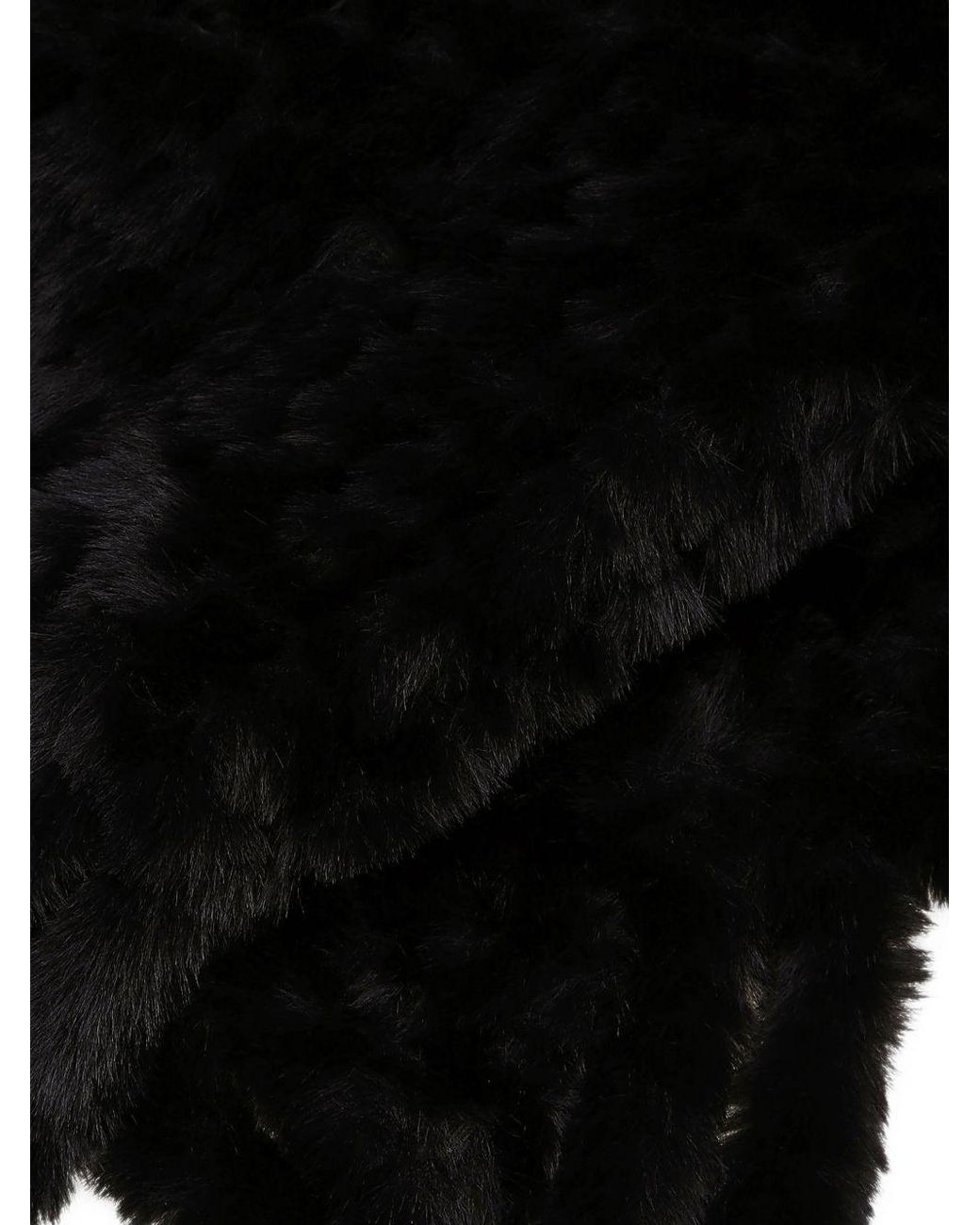 Pinko Black Polyester Scarf
