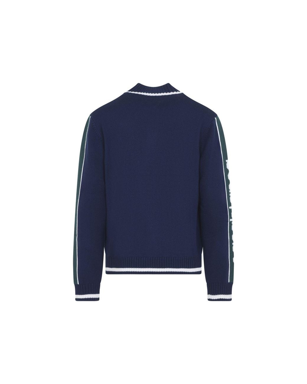 Casablanca Blue Pyramid Jacquard Jacket for men