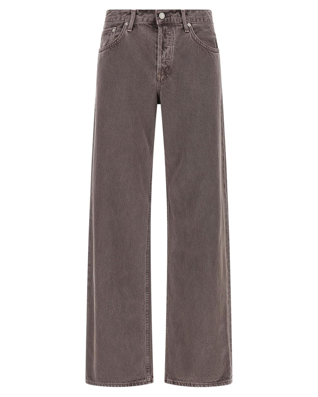 Agolde Gray 'Low Rise Loose' Jeans