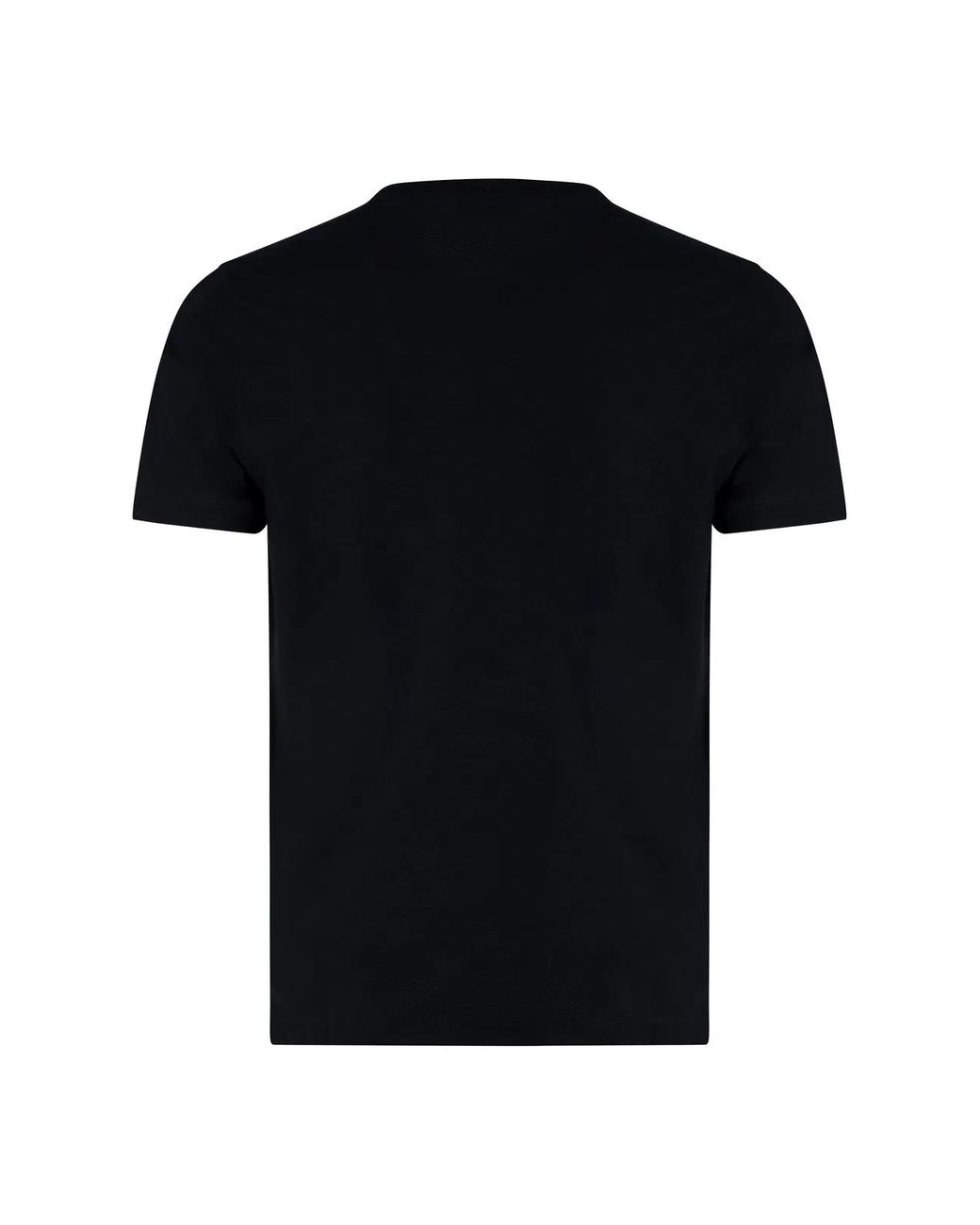 Zanone Black Short Sleeves T-Shirt for men
