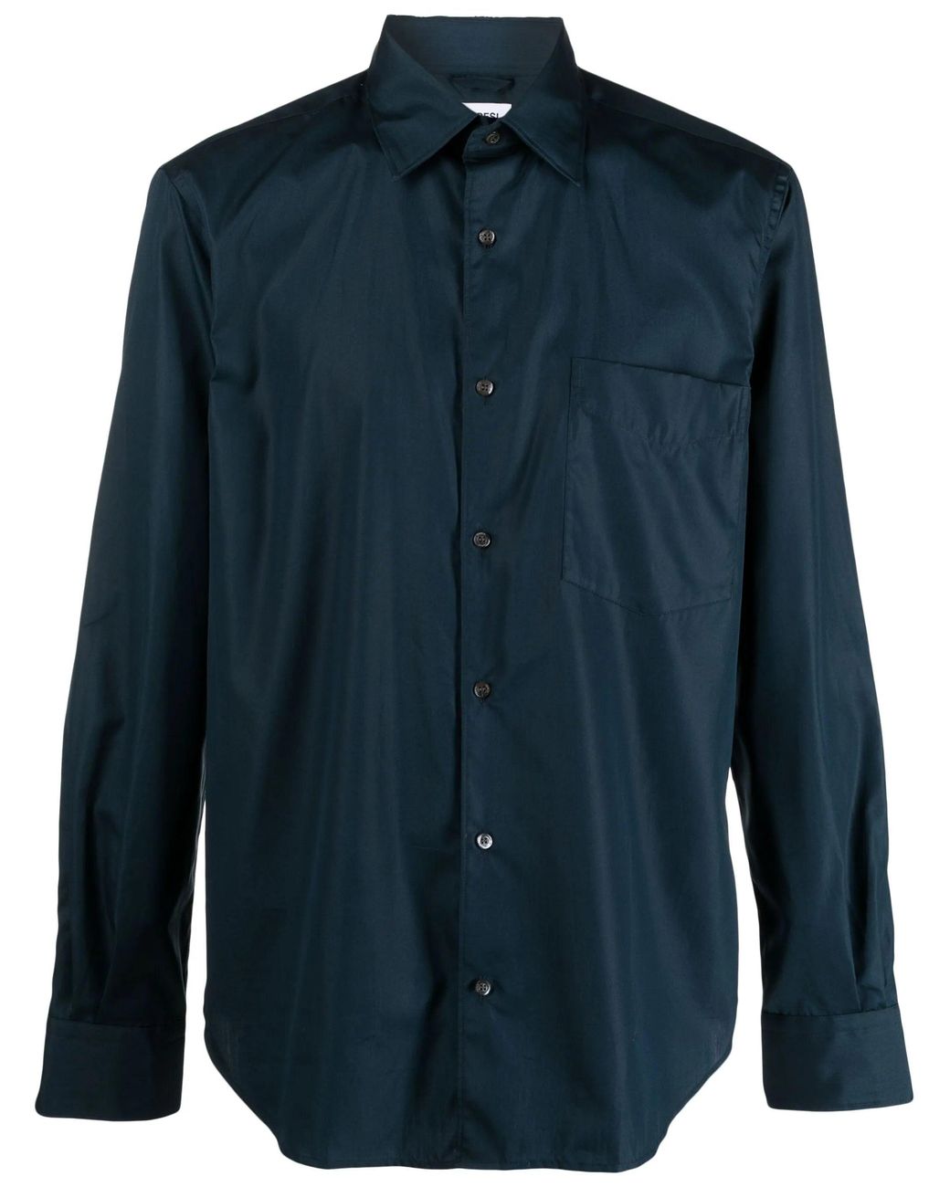 Aspesi Blue Cotton Sedici Shirt for men