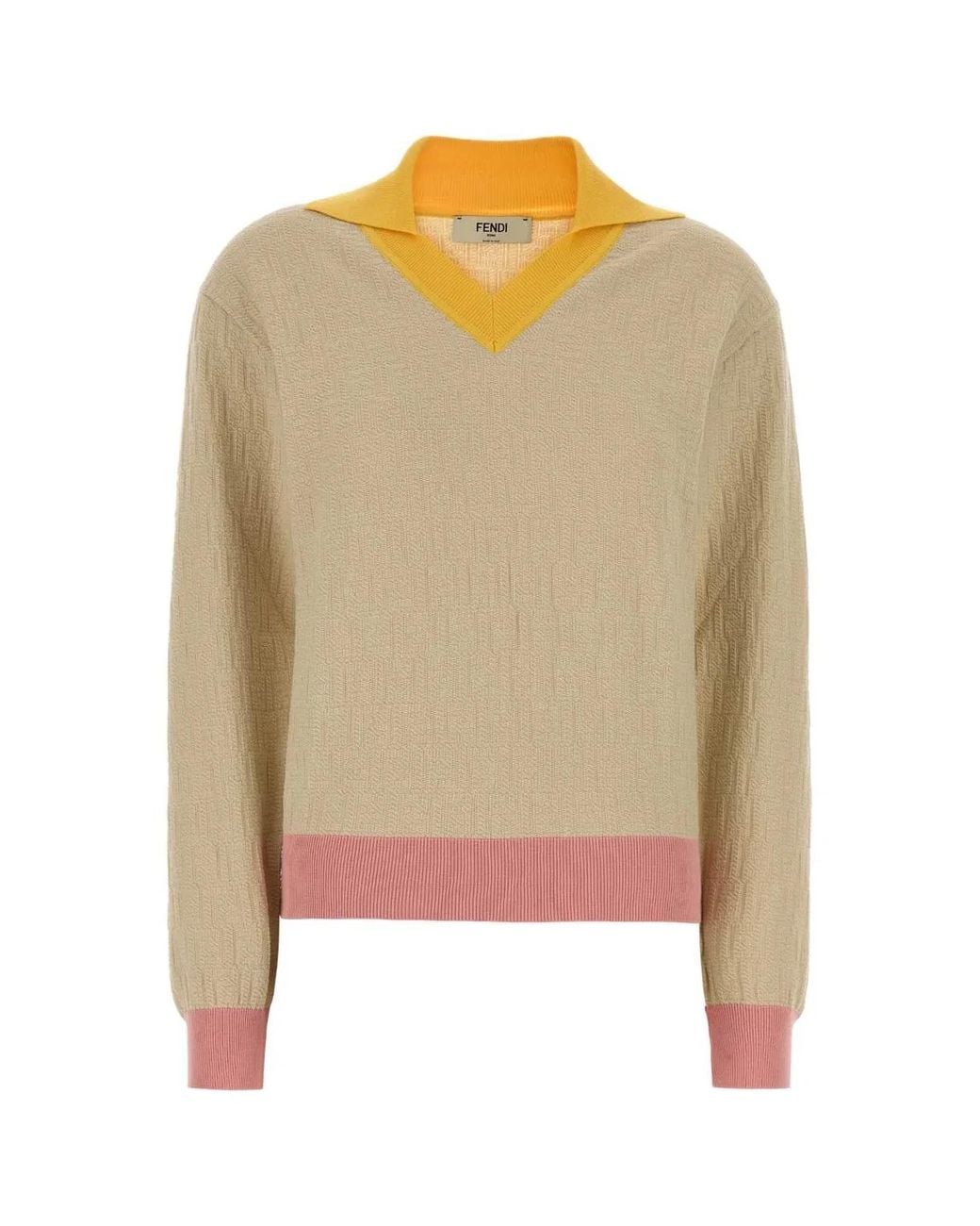Fendi Natural Pull Color Block Ff