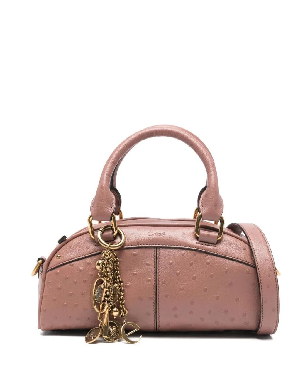 Chloé Pink Small Bowling Bag