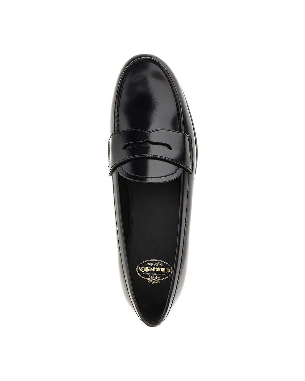 Church's Blue Natalie Leather Loafers