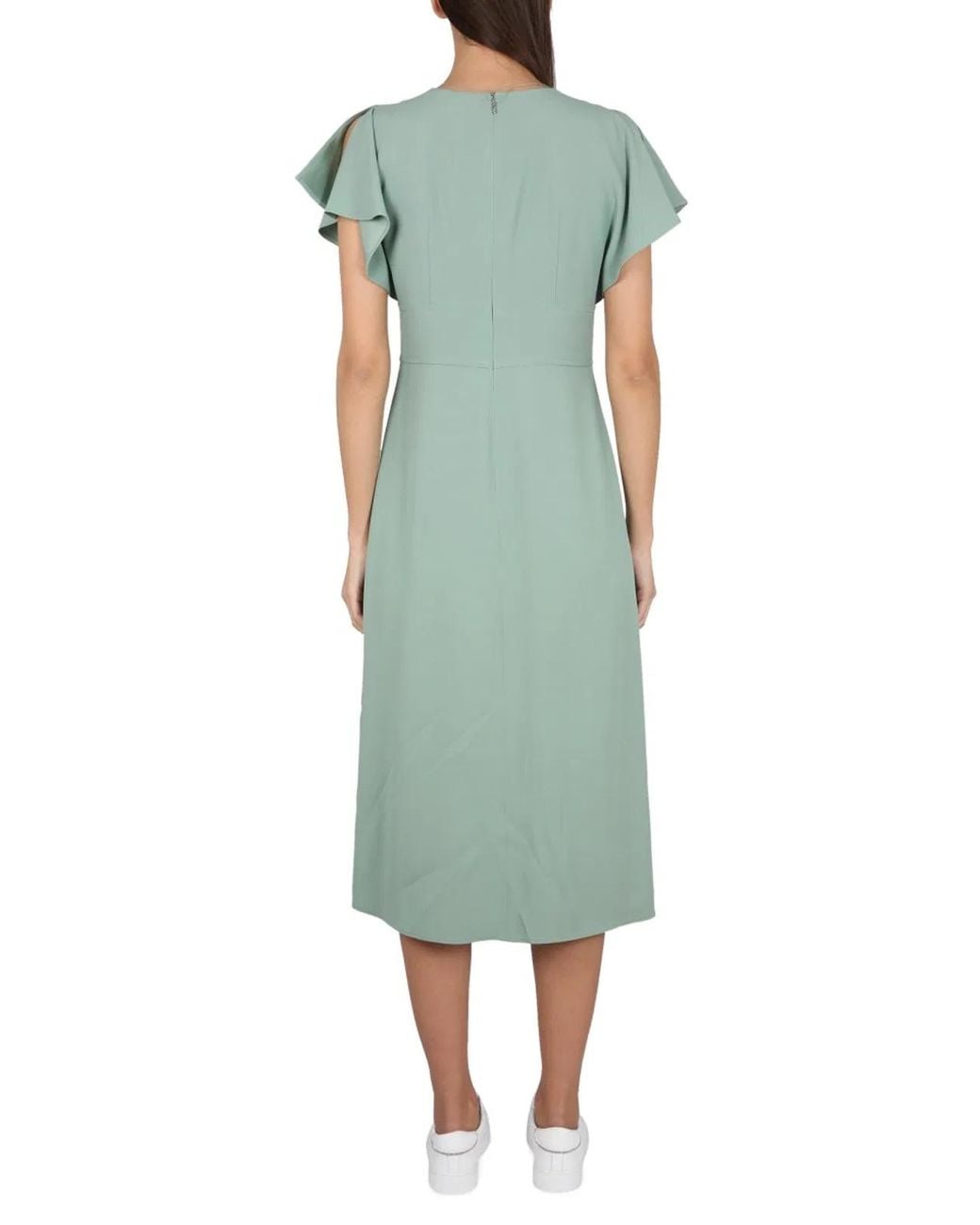 Boss Green V-Neck Dress