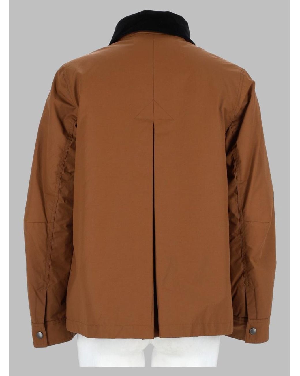 Woolrich Brown Wool-Blend Sports Jacket