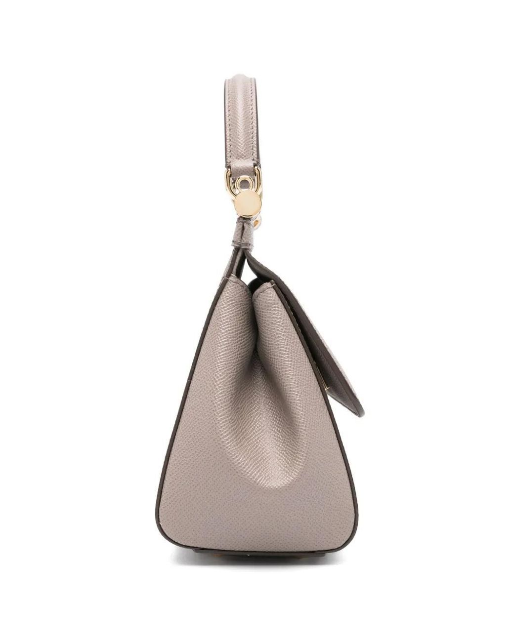 Dolce & Gabbana Gray Sicily Mini Hobo Shoulder Bag