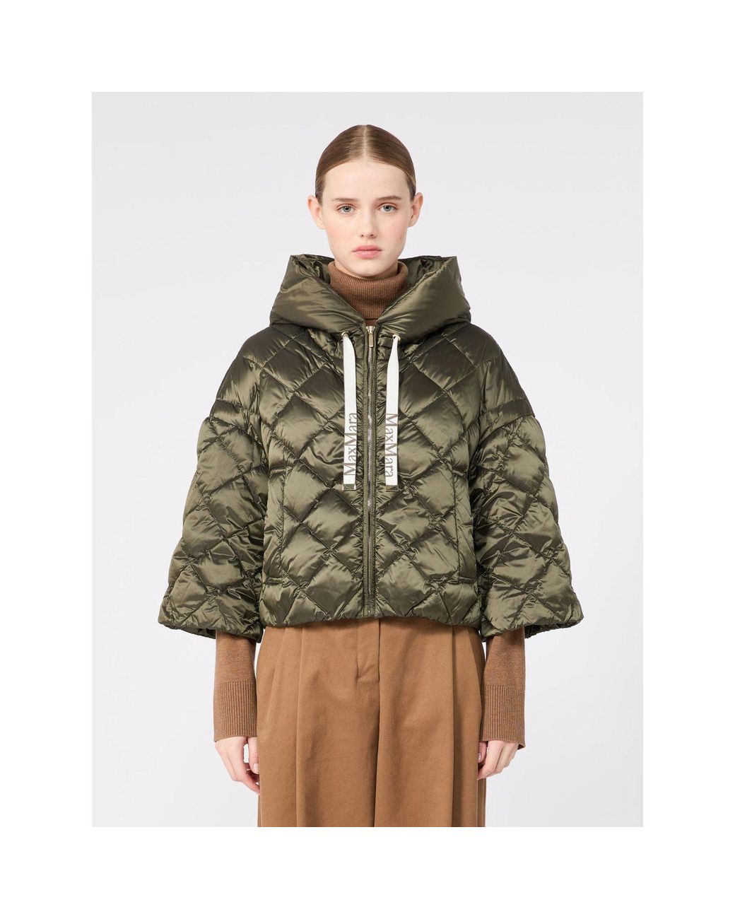 Max Mara Green Mtcsisoft Quilted Jacket