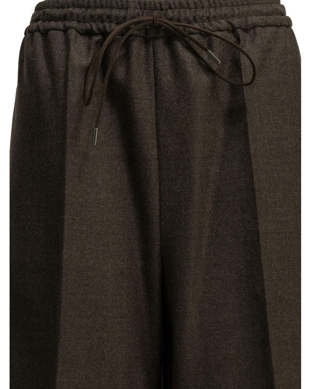Max Mara Black Tailored Wool Pants