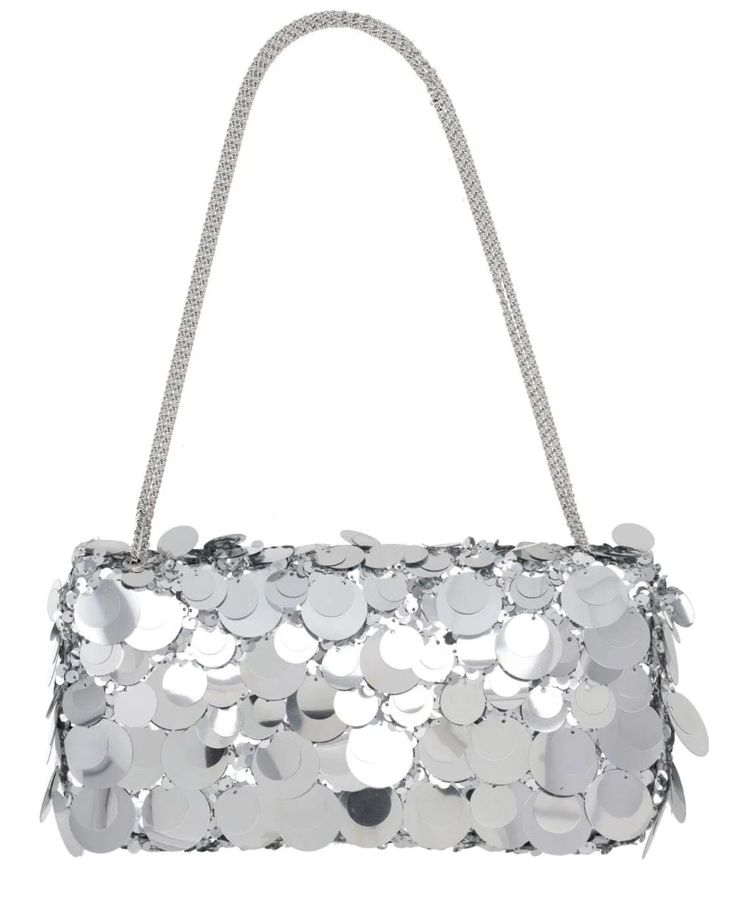 Rabanne Metallic Shoulder Bag With Sequins