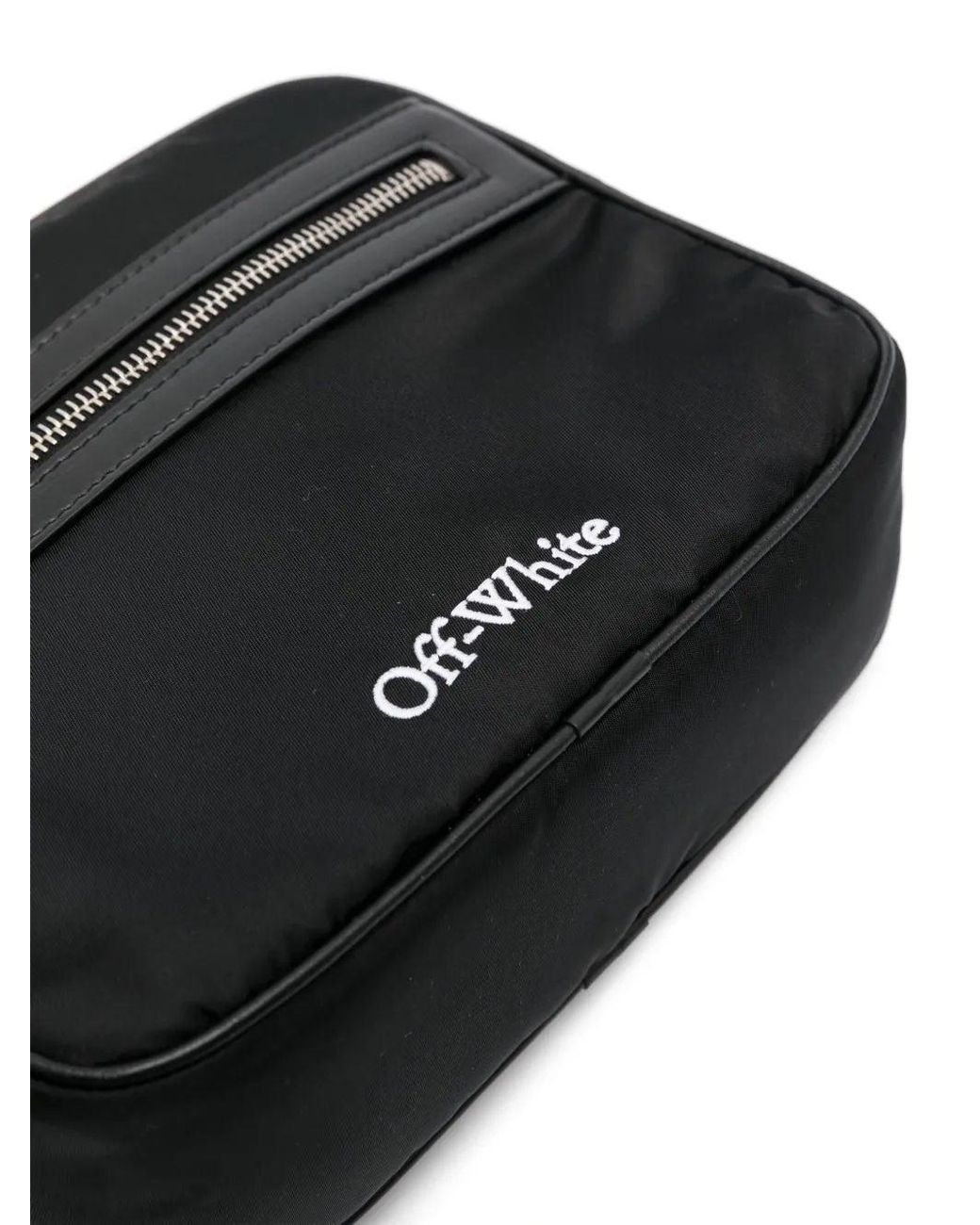 Off-White c/o Virgil Abloh Black Core Camera Mini Handbag for men