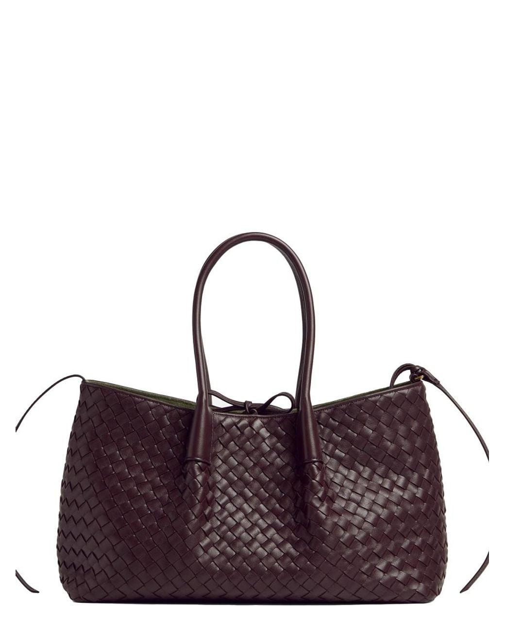 Bottega Veneta Purple Reversible Bag Picture Gallery Leather Calf Handbags
