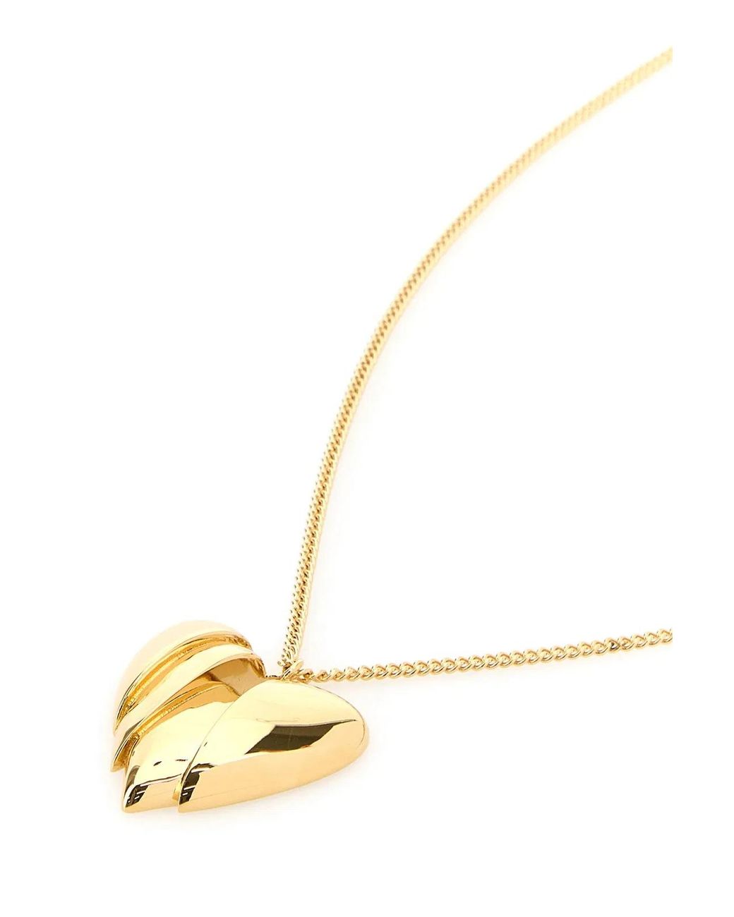 AMINA MUADDI White Heartbreaker Necklace Base