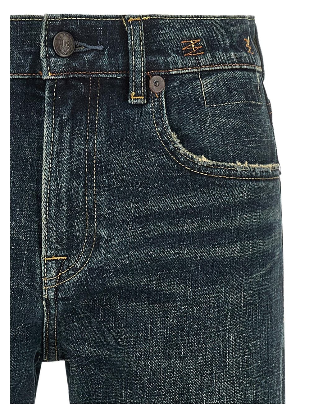R13 Blue 'Romeo' Jeans