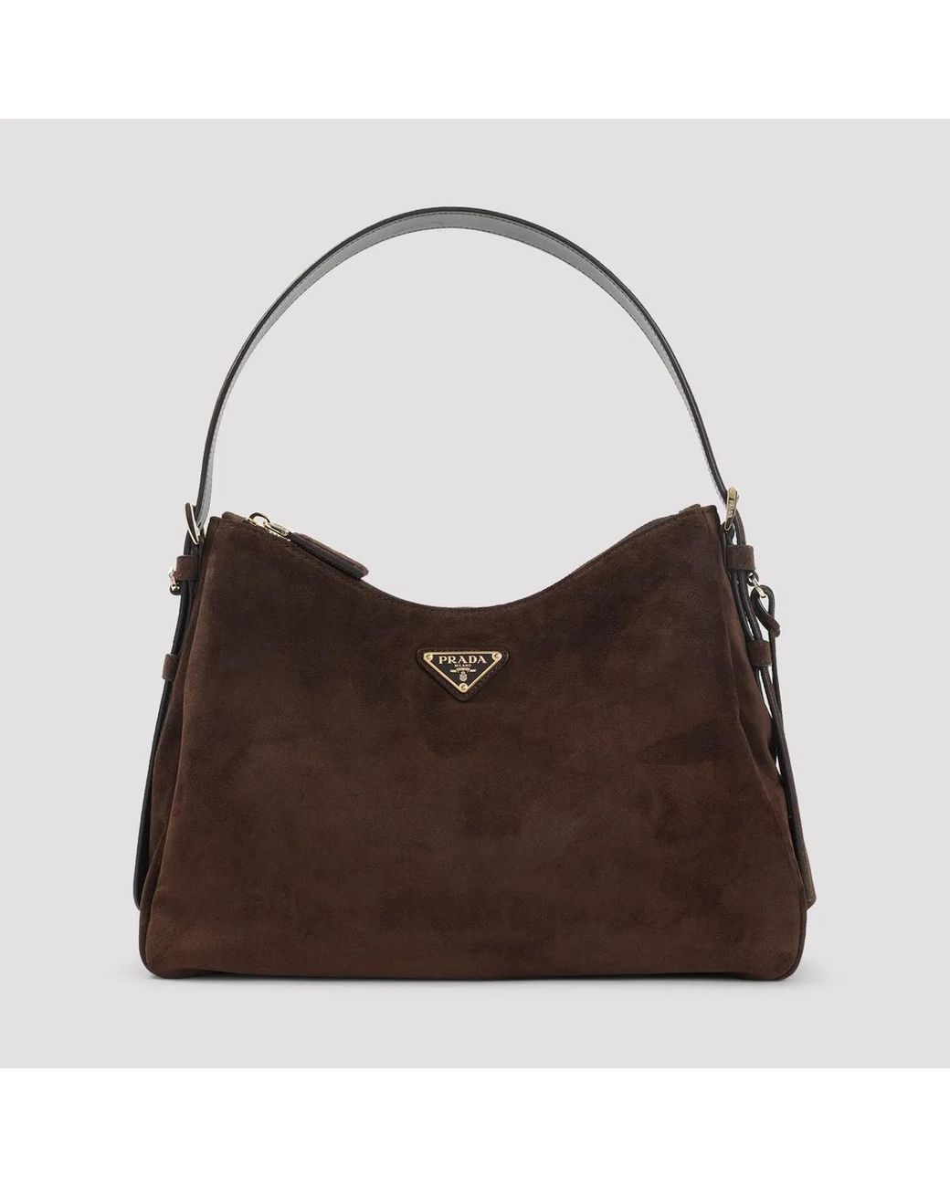 Prada Brown Moro Shoulder Bag