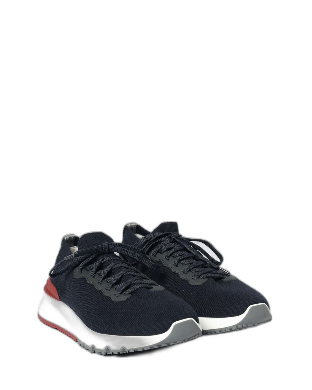 Brunello Cucinelli Blue Sneaker Runner for men