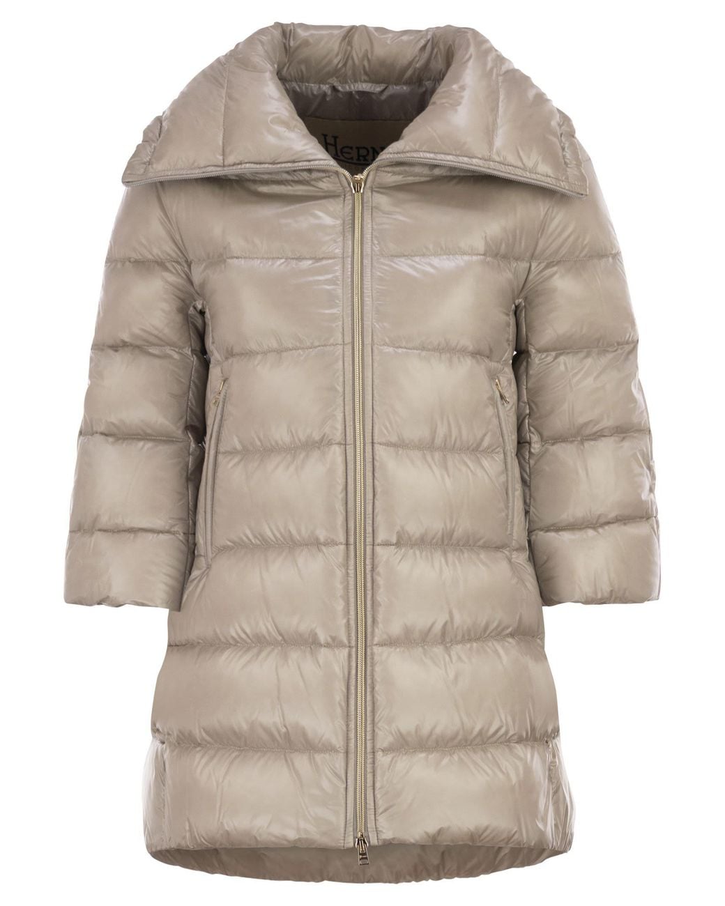 Herno Cleofe in Natural | Lyst